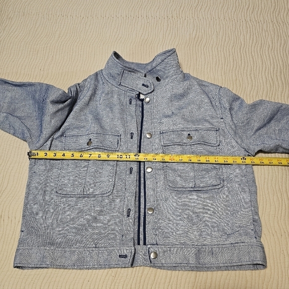 H&M Cropped Jacket LG - Picture 8 of 9